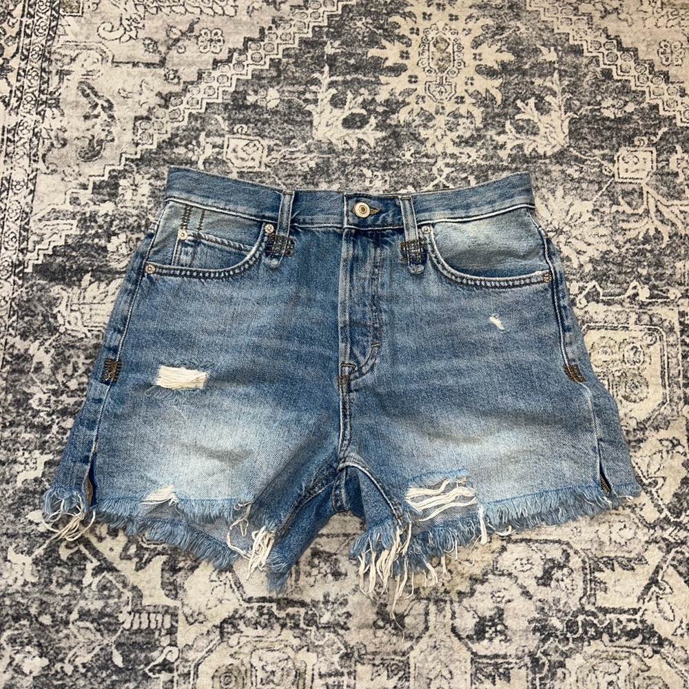 Free People Jean Shorts Size 26